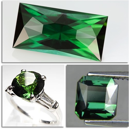 Đá Tourmaline xanh lá