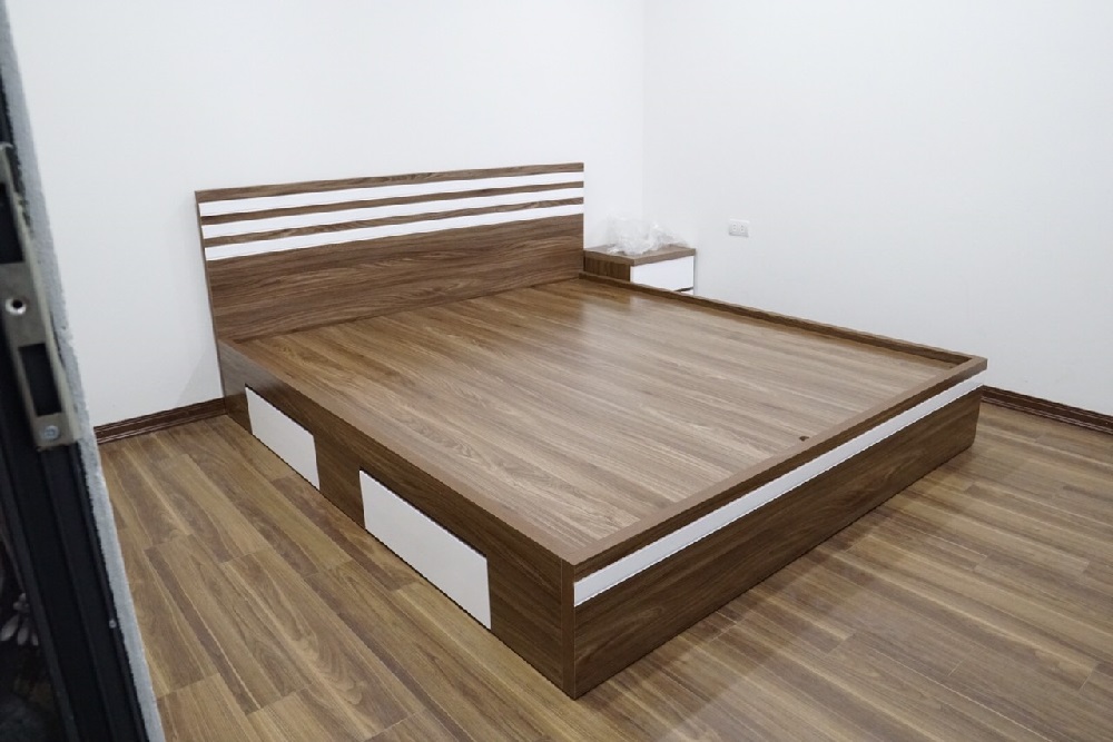 Giường ngủ gỗ công nghiệp