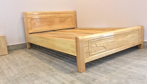 Giường ngủ gỗ Tần Bì