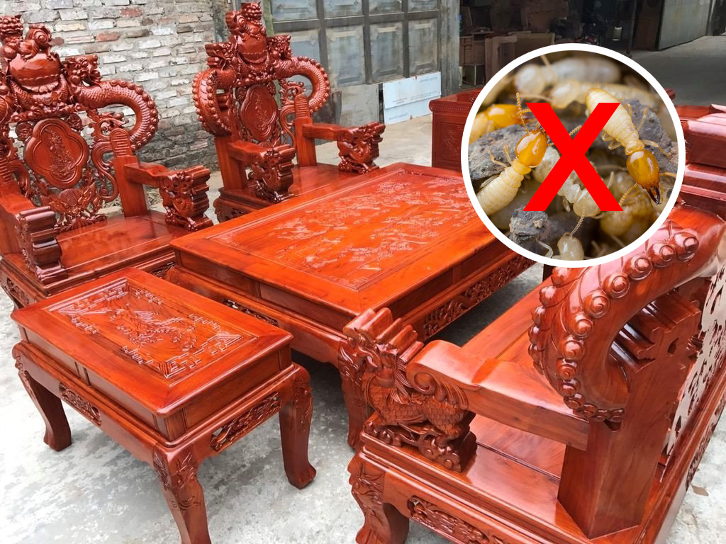 Bàn ghế gỗ Hương