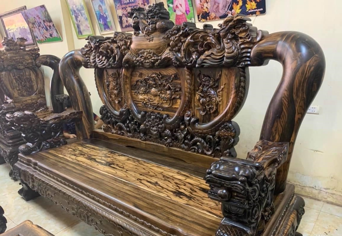 Gỗ mun Lào