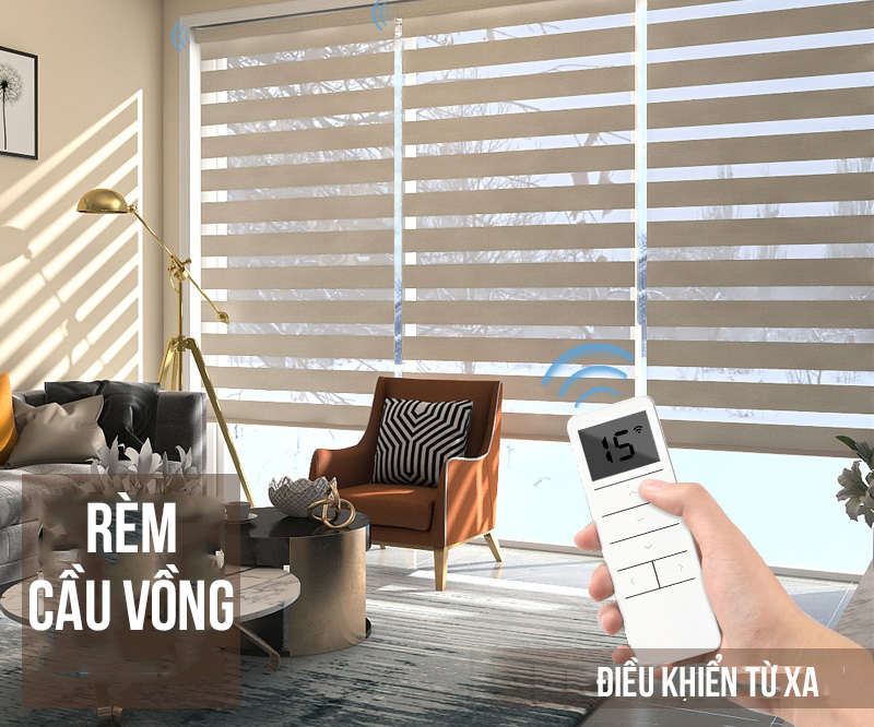 Rèm cầu vồng tự động