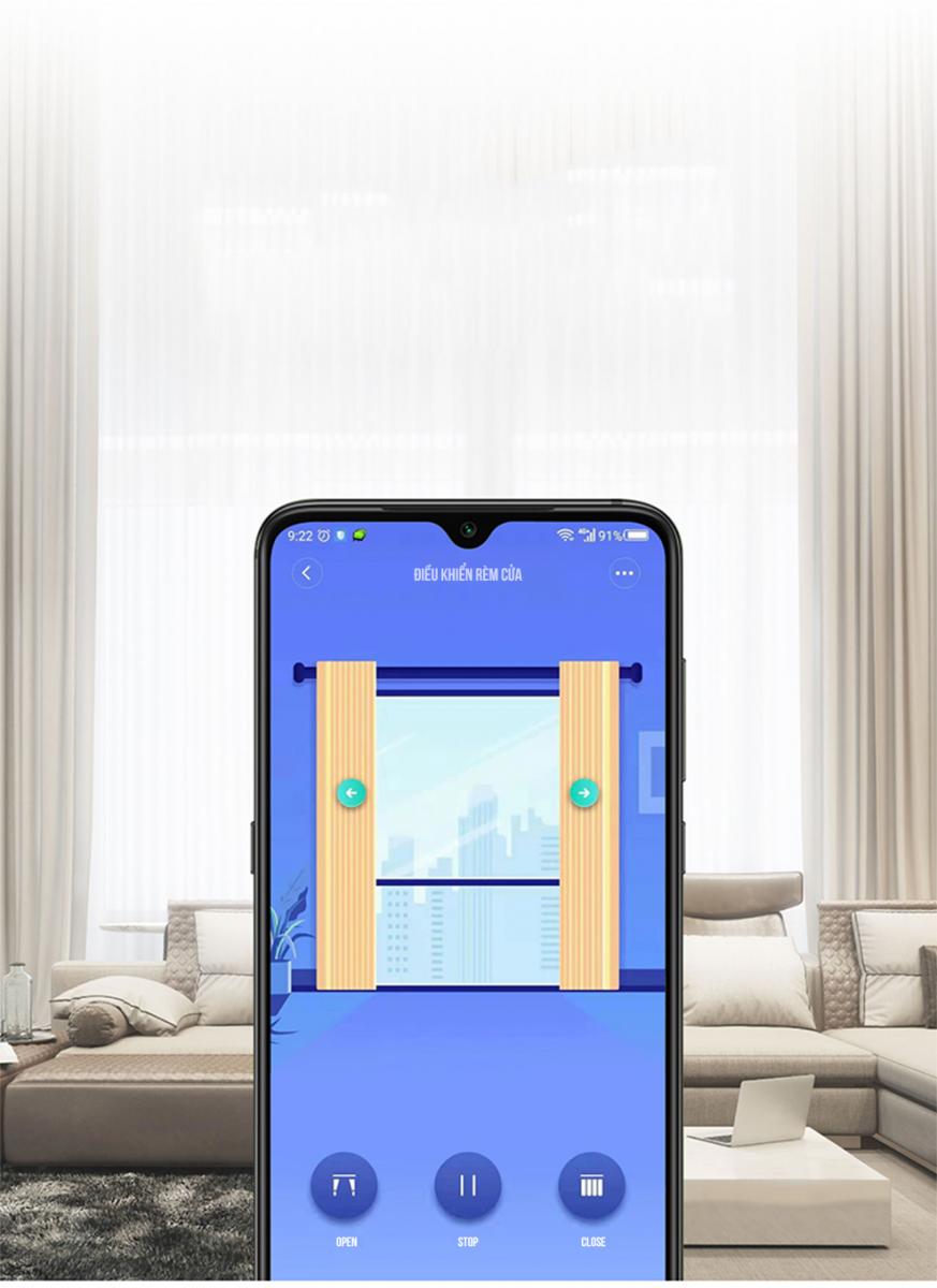 Rèm cửa tự động