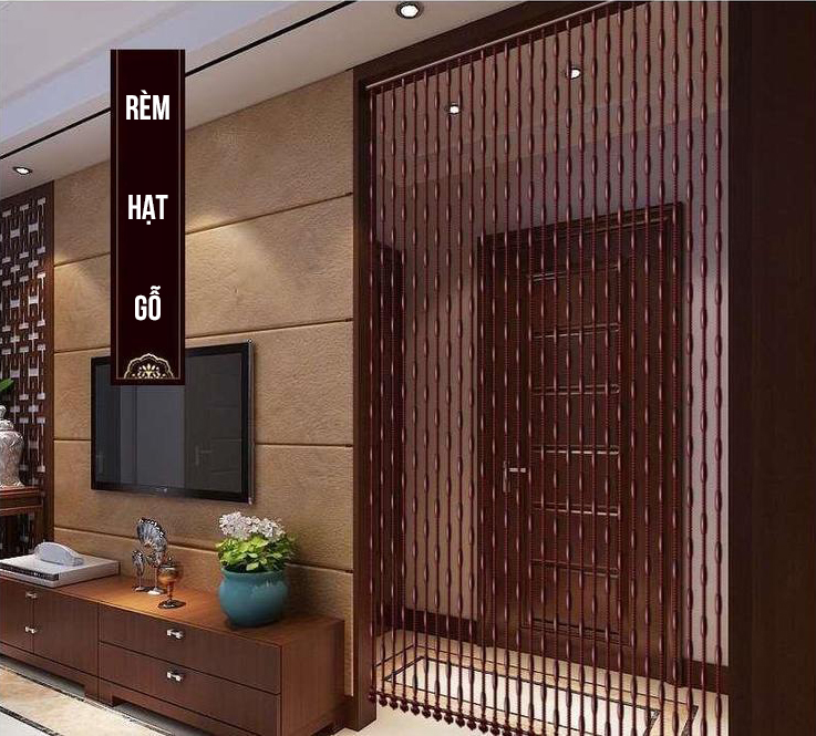 Rèm hạt gỗ