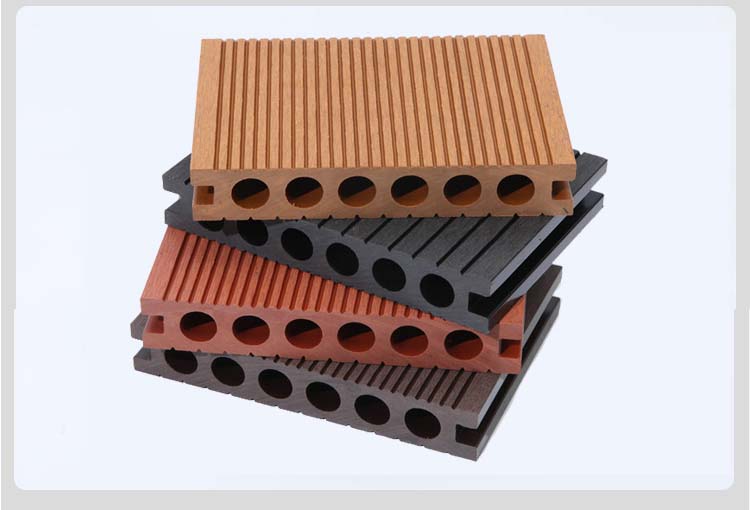 Sàn gỗ ngoài trời lỗ tròn