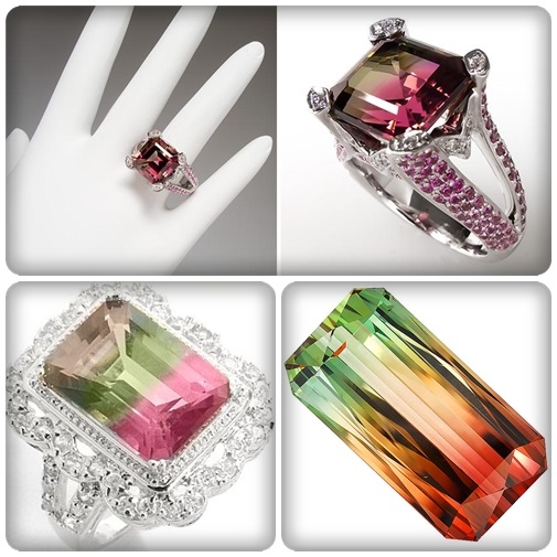 Trang sức đá Tourmaline