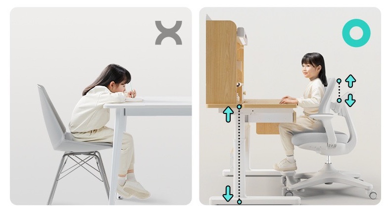 Kích thước bàn học cho bé lớp 1