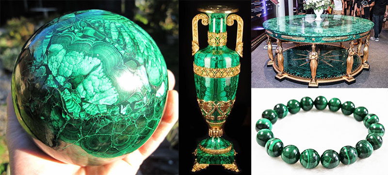 Công dụng của đá Malachite
