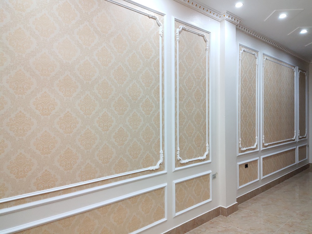 Giấy dán tường giúp không gian sang trọng và đẳng cấp hơn
