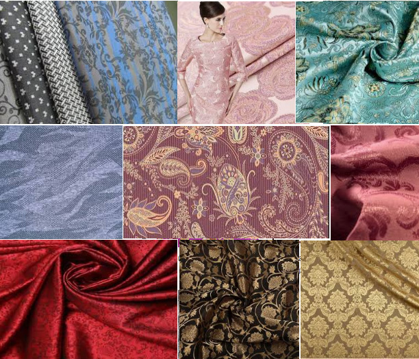 Hoa văn vải jacquard