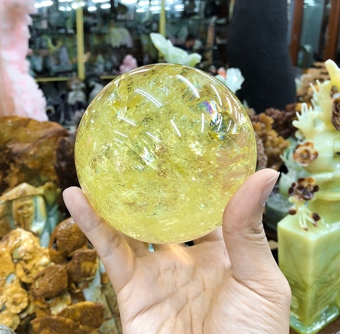 Kiểm tra quả cầu thạch anh